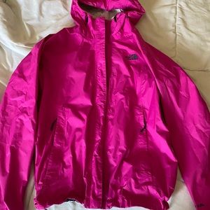 Women’s bright pink North Face